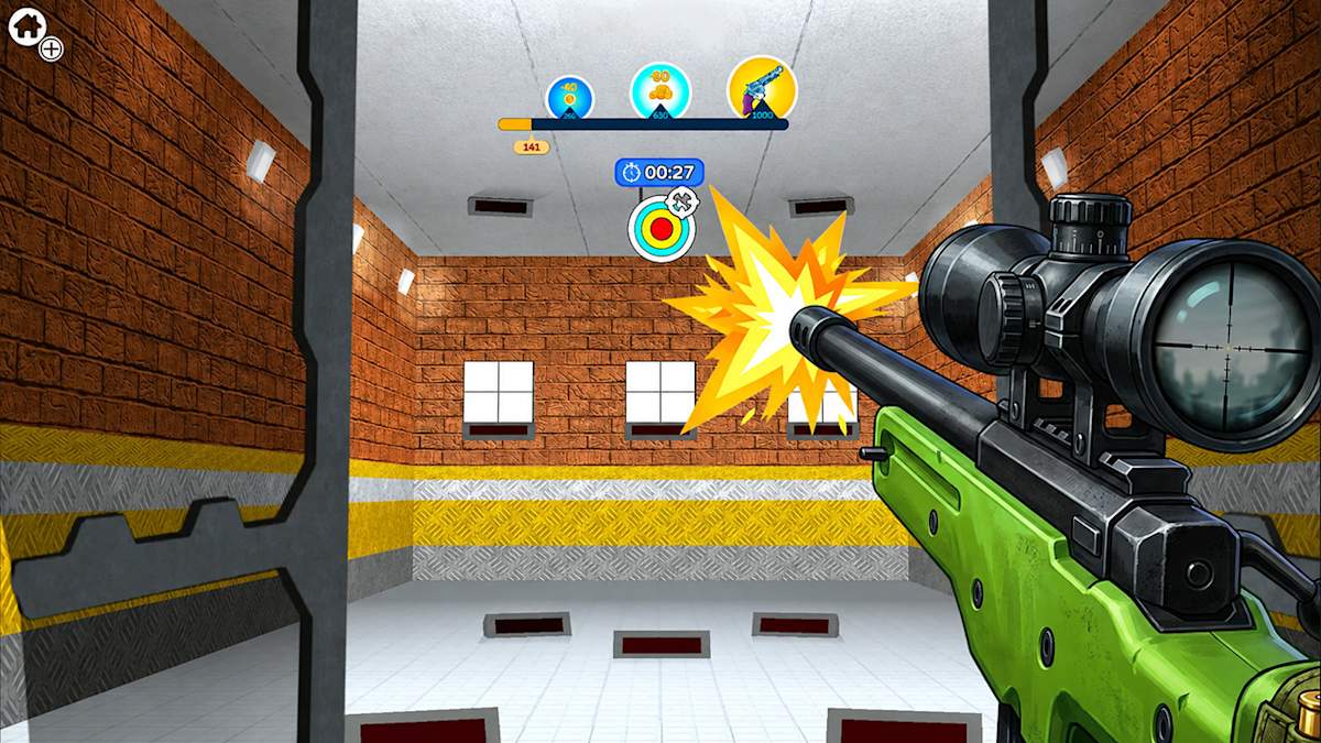 Nutty Gunner: 2D Squirrel Shooter - zrzut ekranu 2