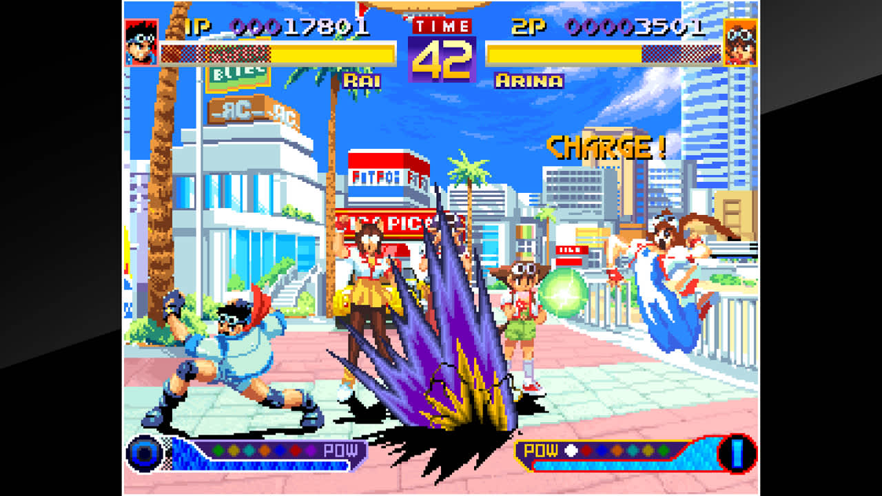 ACA NEOGEO WAKU WAKU 7 screenshot 2