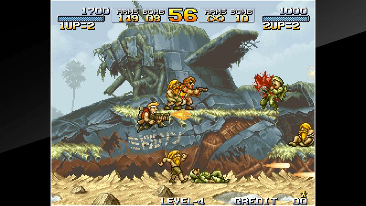 ACA NEOGEO METAL SLUG screenshot 1