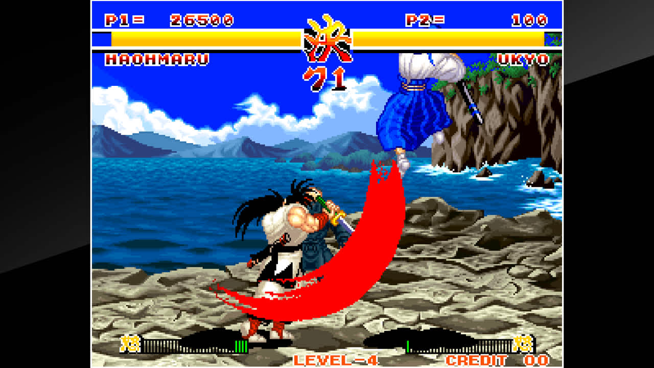ACA NEOGEO SAMURAI SHODOWN screenshot 1