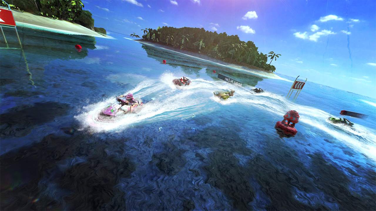 Aqua Moto Racing Utopia screenshot 1