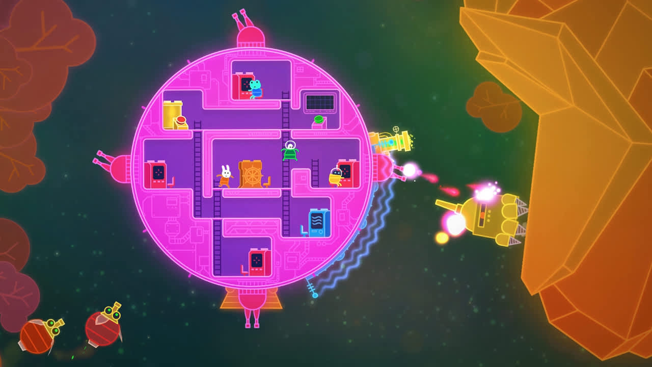 Lovers in a Dangerous Spacetime screenshot 1