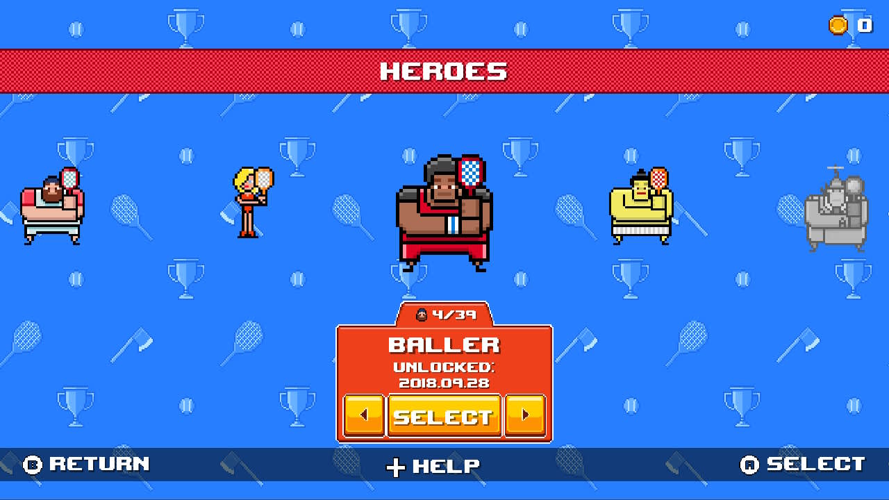 Timber Tennis: Versus screenshot 4