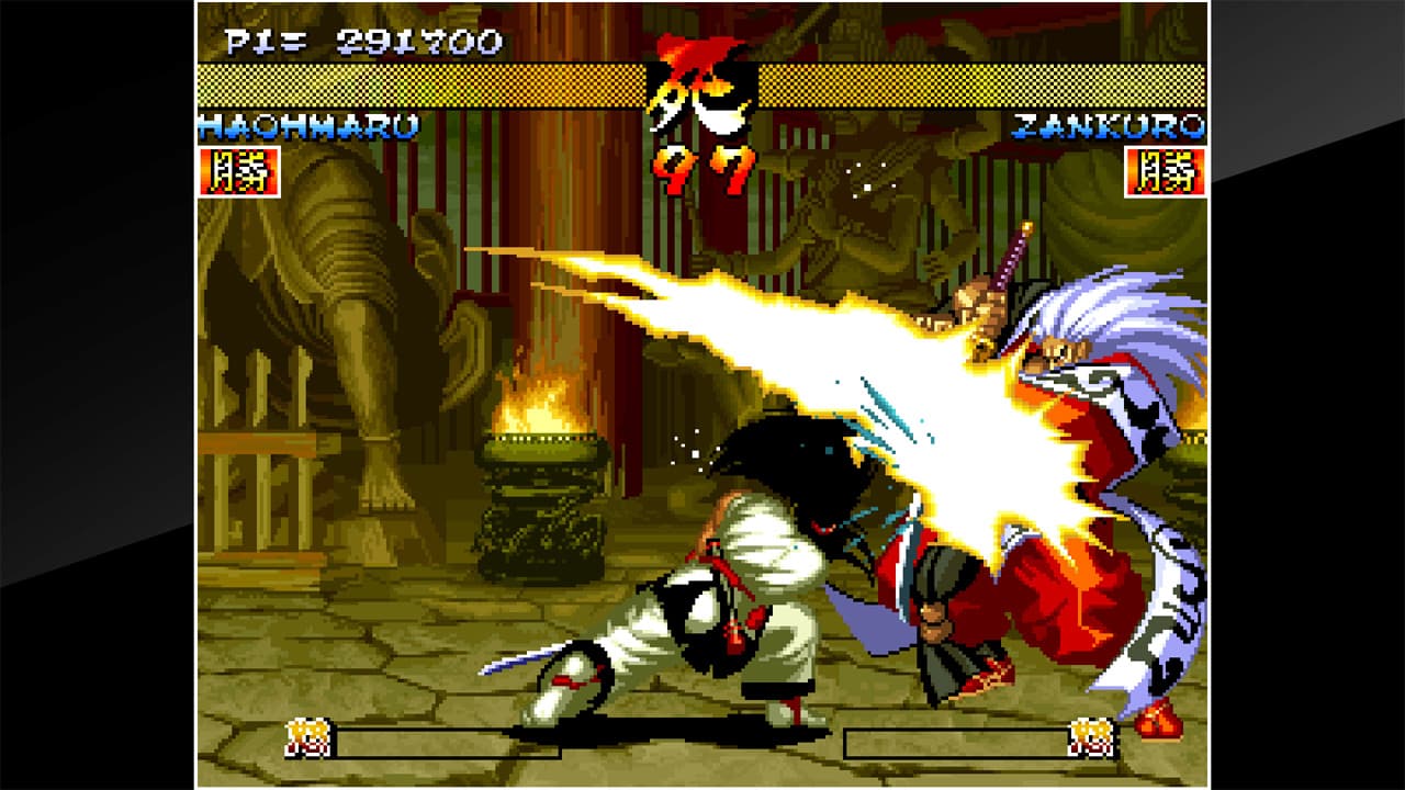 ACA NEOGEO SAMURAI SHODOWN III screenshot 1