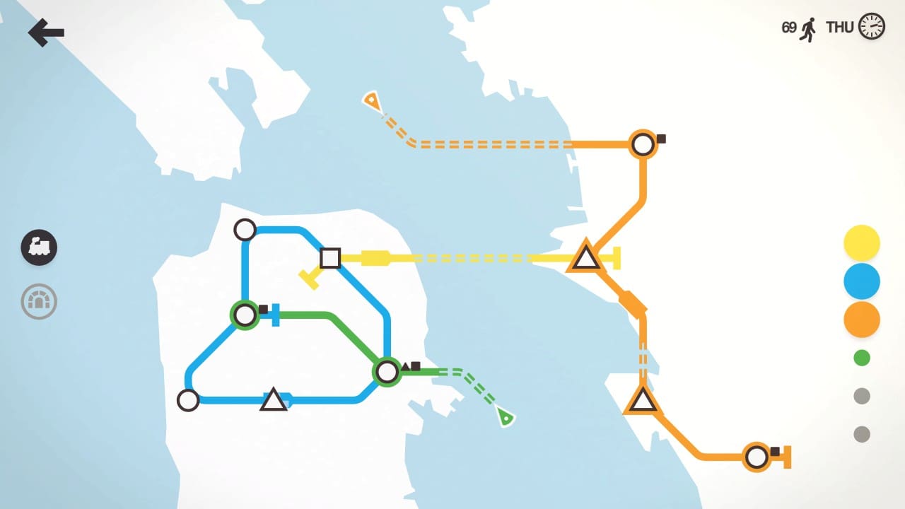 Mini Metro screenshot 4
