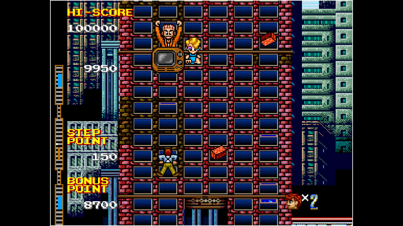 Arcade Archives CRAZY CLIMBER2 screenshot 2