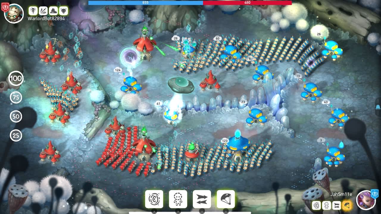 Mushroom Wars 2 screenshot 1