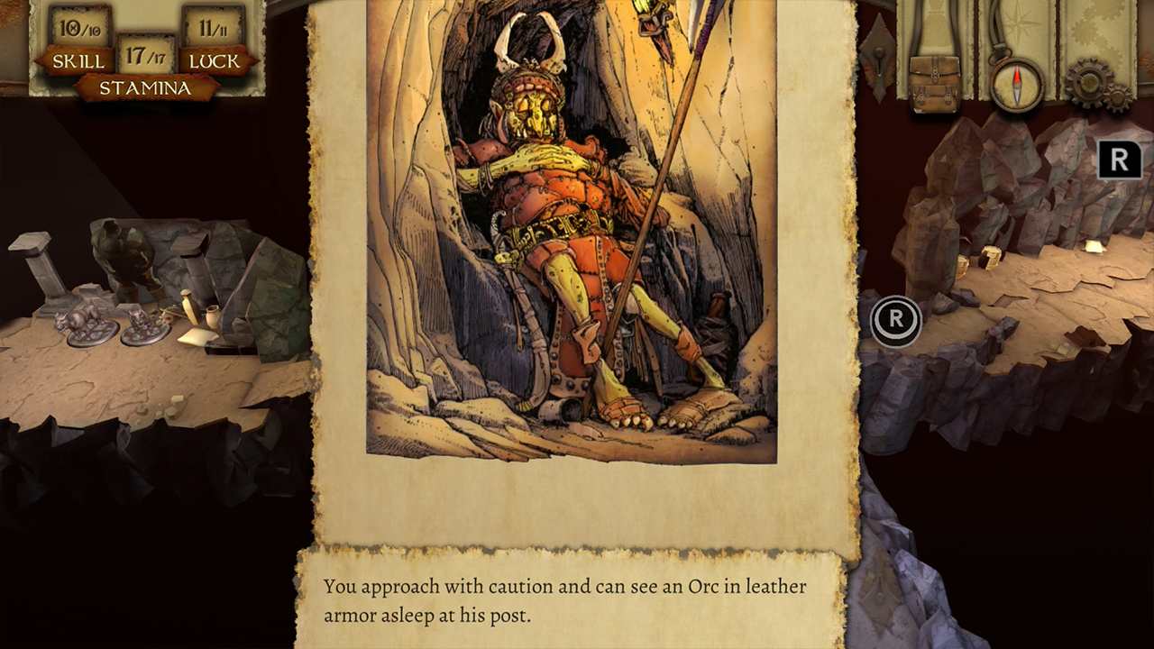 The Warlock of Firetop Mountain: Goblin Scourge Edition! screenshot 2