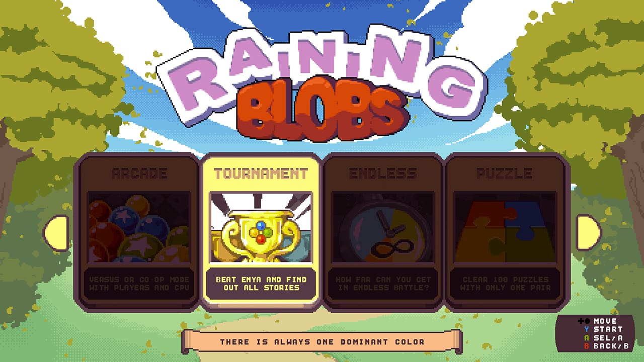 Raining Blobs screenshot 2