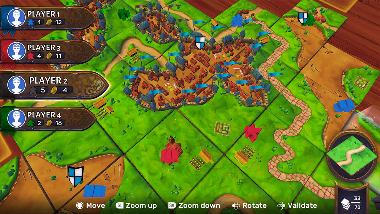 Carcassonne screenshot 1