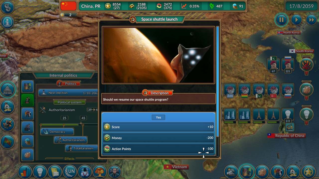 Realpolitiks screenshot 2