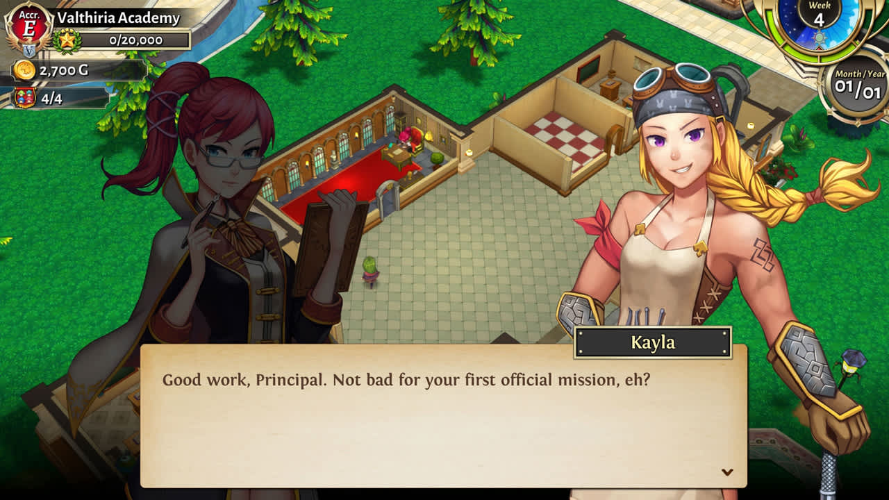 Valthirian Arc: Hero School Story screenshot 3