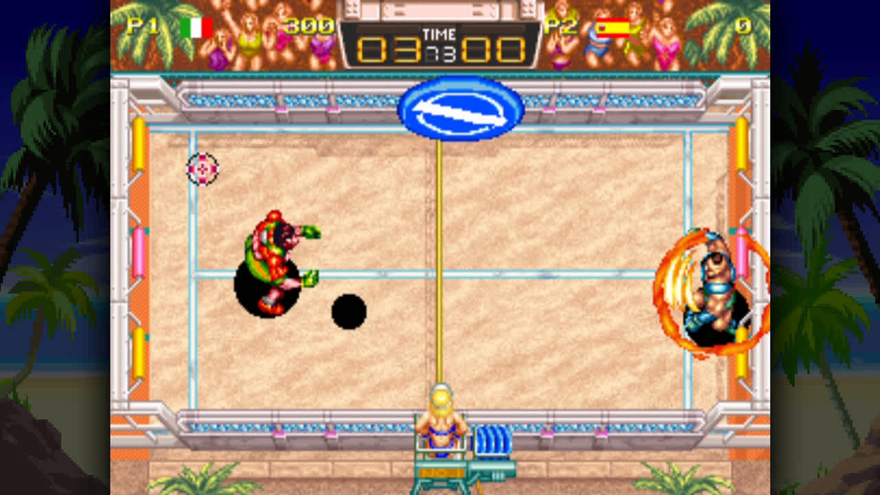 Windjammers screenshot 1