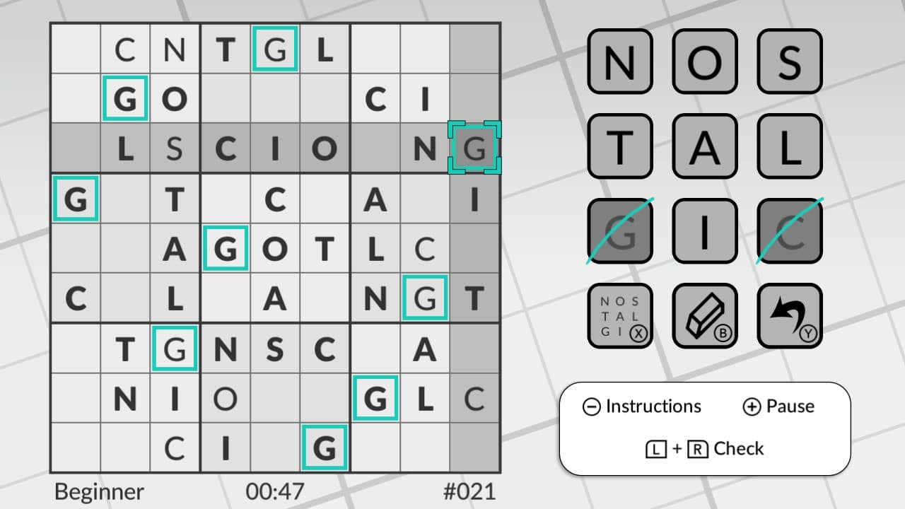 Word Sudoku by POWGI screenshot 3