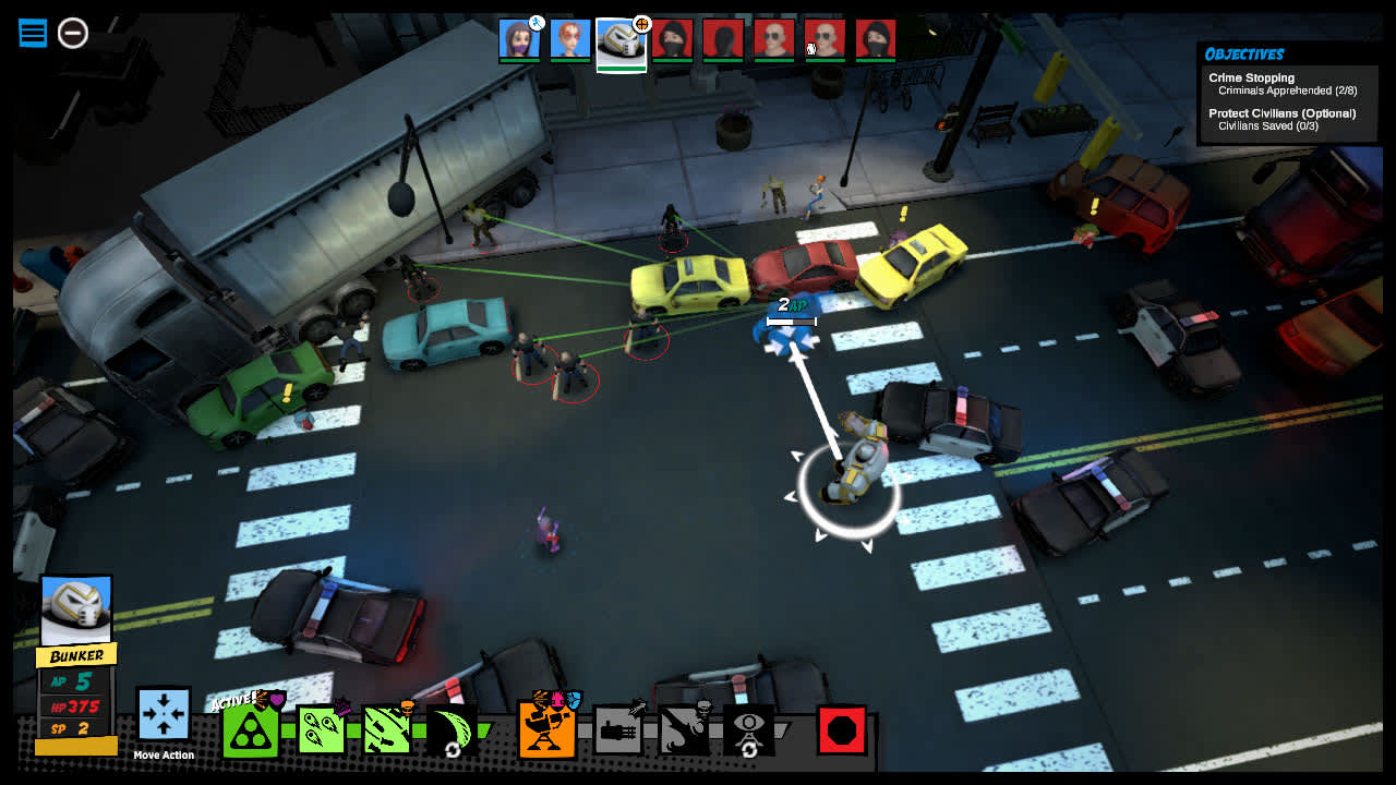 Sentinels of Freedom screenshot 1