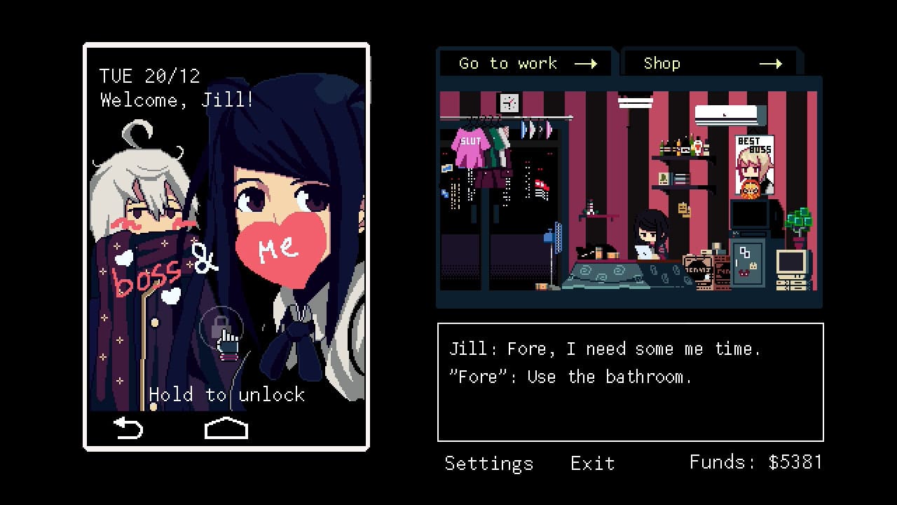 VA-11 Hall-A: Cyberpunk Bartender Action screenshot 4