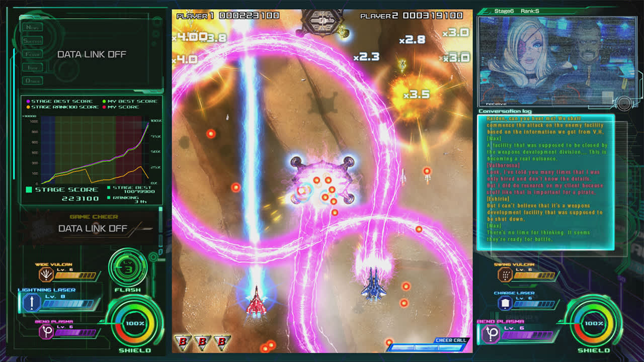 Raiden V: Director's Cut screenshot 2