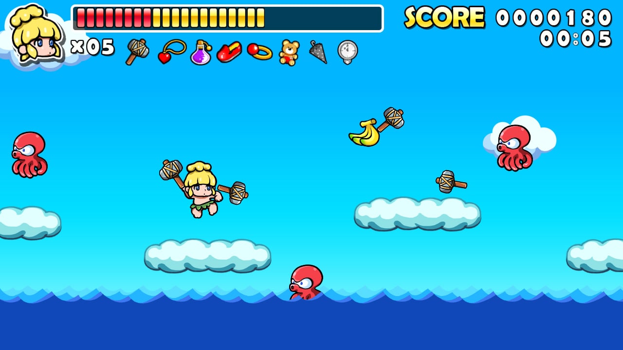 WONDER BOY RETURNS REMIX screenshot 4