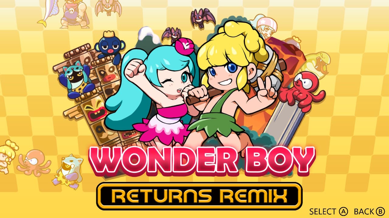 WONDER BOY RETURNS REMIX screenshot 1