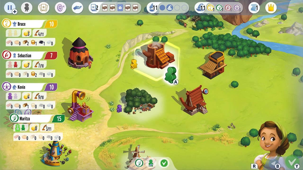 Charterstone: Digital Edition screenshot 1