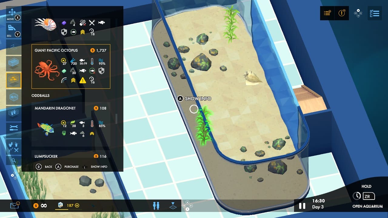 Megaquarium screenshot 3