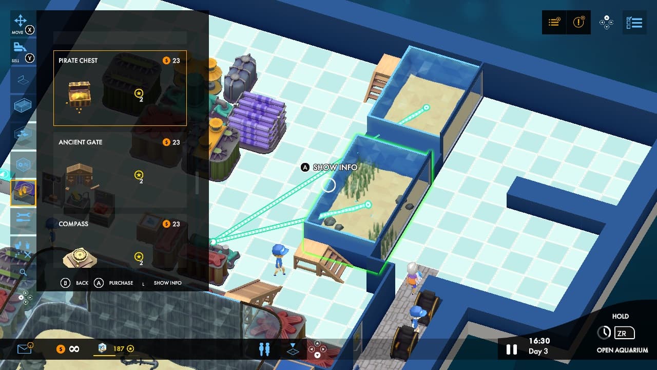 Megaquarium screenshot 2
