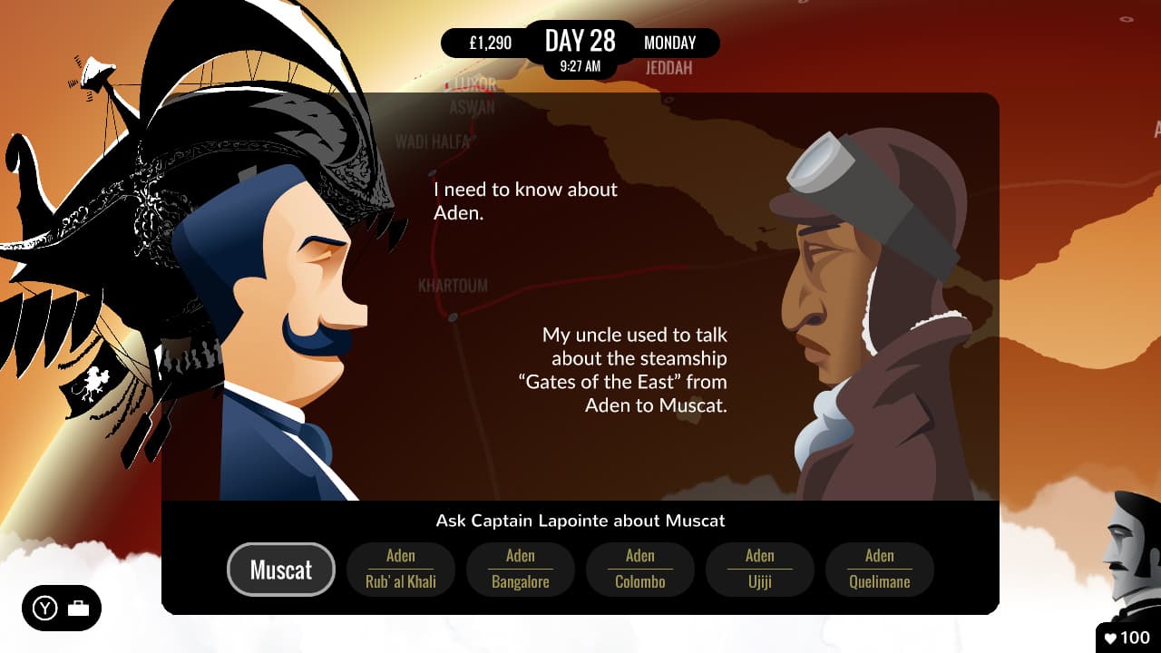 80 DAYS screenshot 2