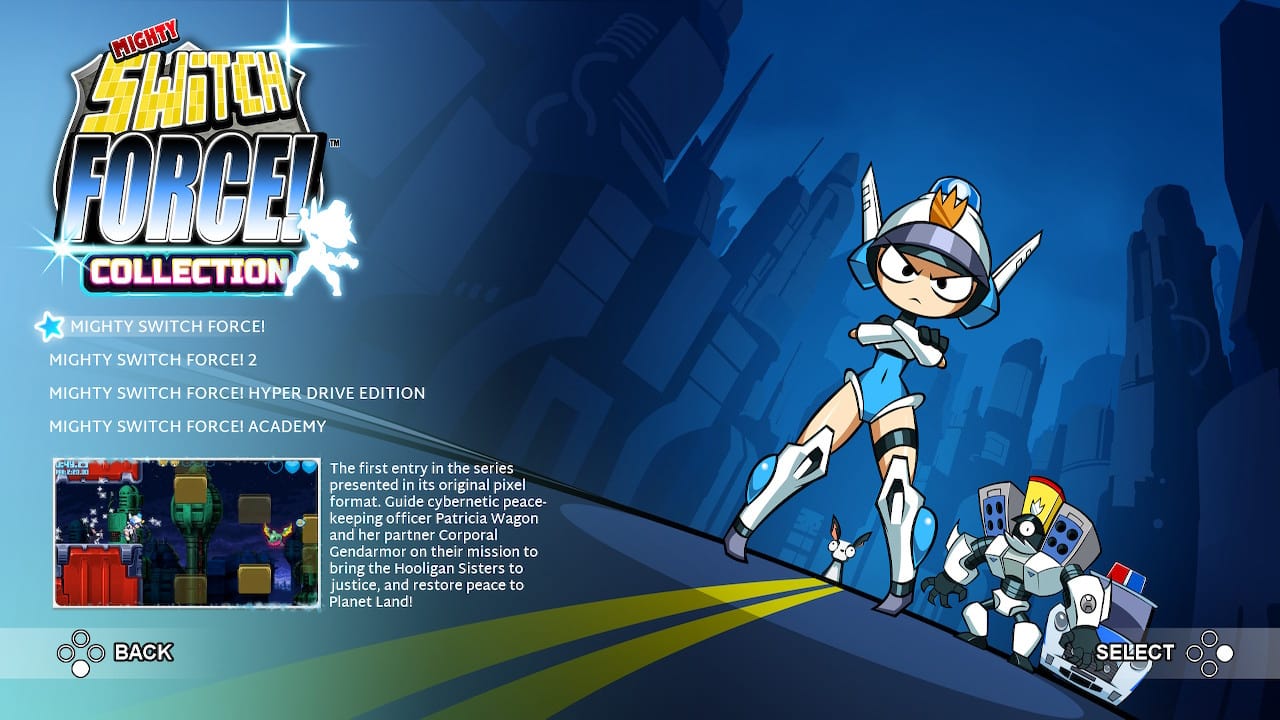 Mighty Switch Force! Collection screenshot 1