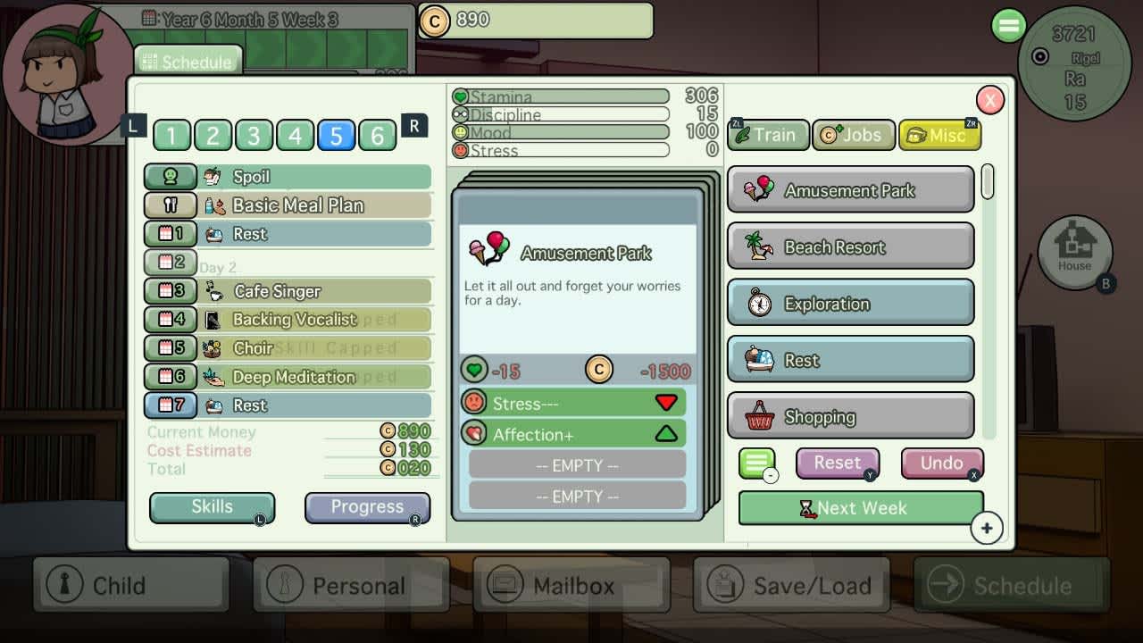 Ciel Fledge: A Daughter Raising Simulator screenshot 2