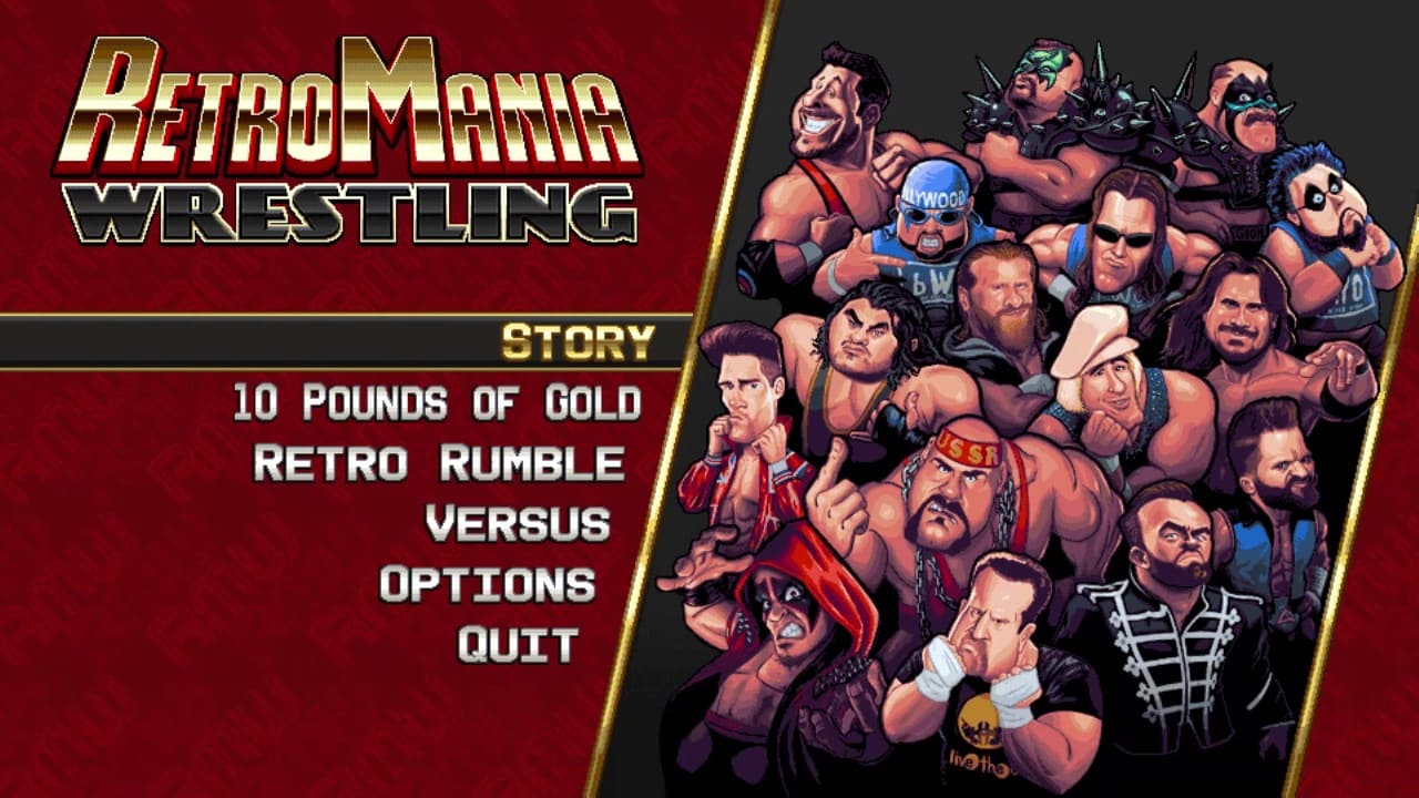RetroMania Wrestling screenshot 1