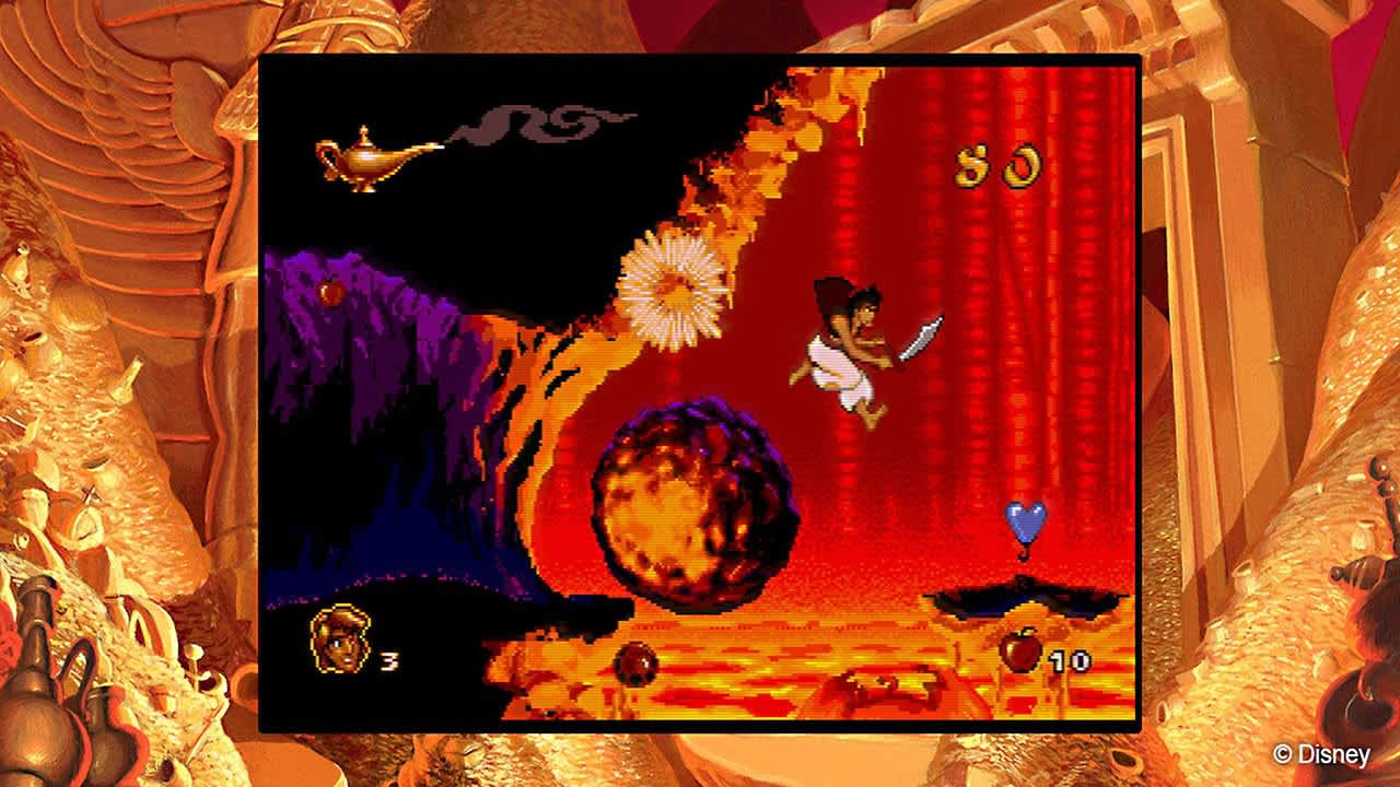 Disney Classic Games: Aladdin and The Lion King screenshot 3