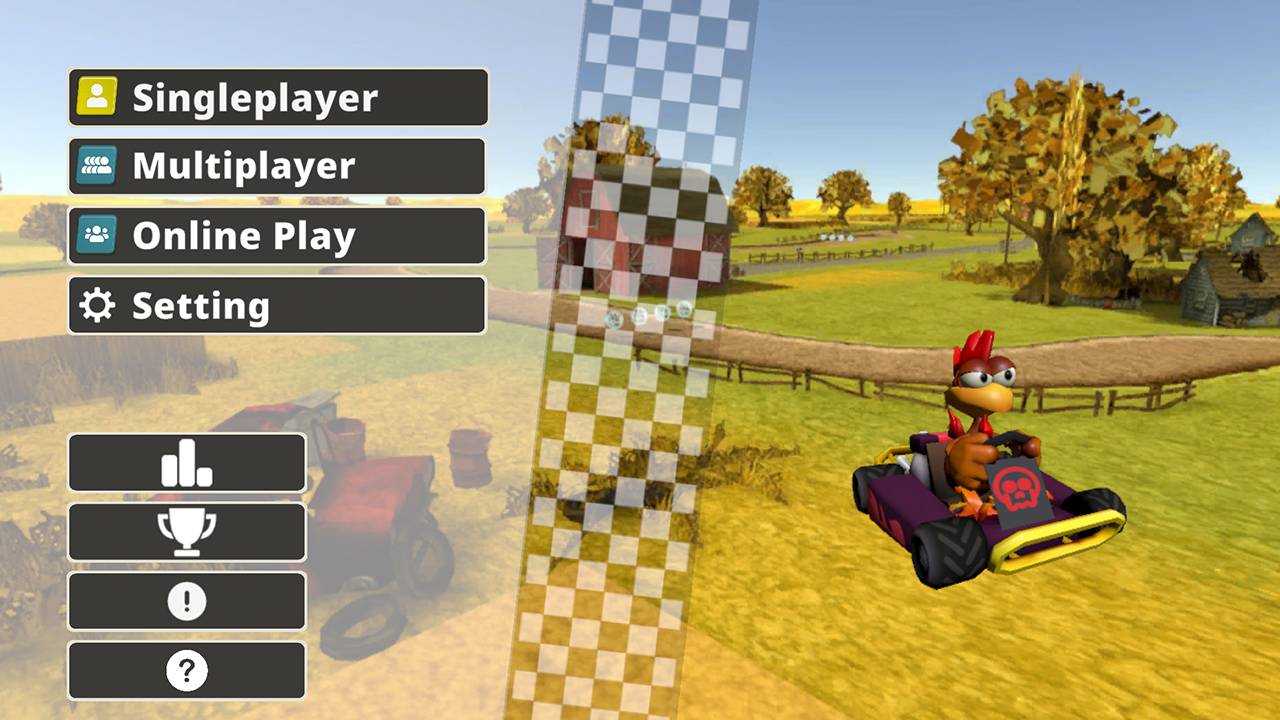 Moorhuhn Kart 2 screenshot 1