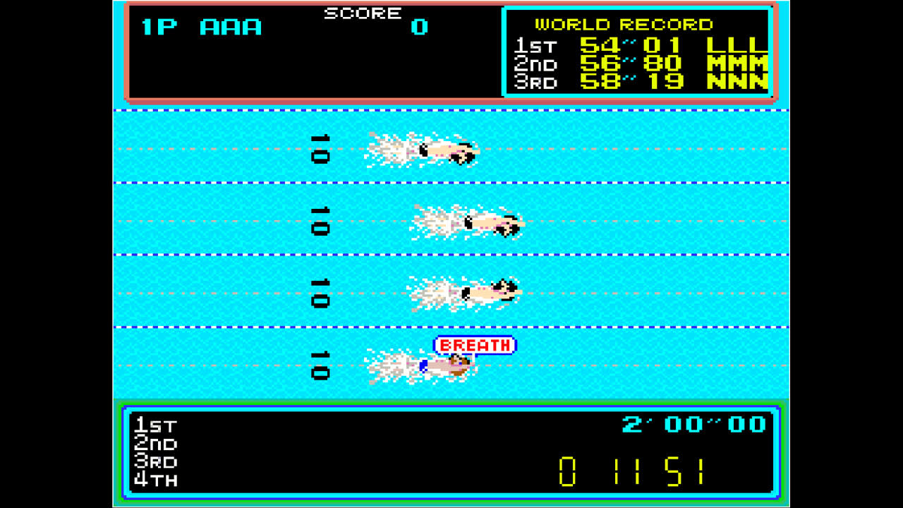 Arcade Archives HYPER SPORTS screenshot 1