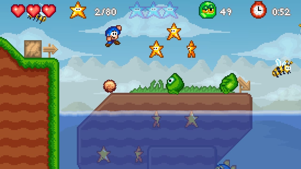 Bloo Kid 2 screenshot 1