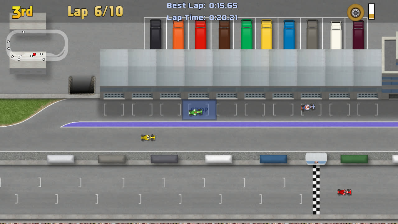 Ultimate Racing 2D screenshot 3