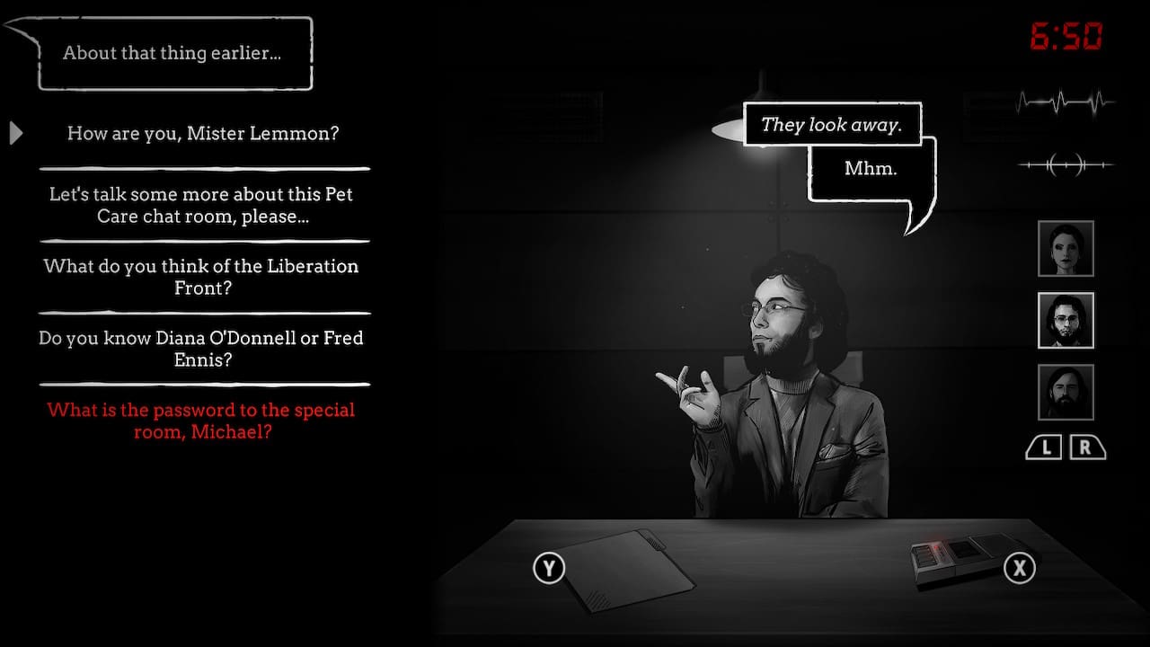 Interrogation: You will be deceived screenshot 1