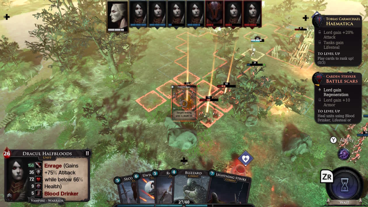 Immortal Realms: Vampire Wars screenshot 2