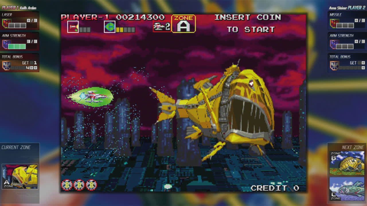 Darius Cozmic Collection Arcade screenshot 4