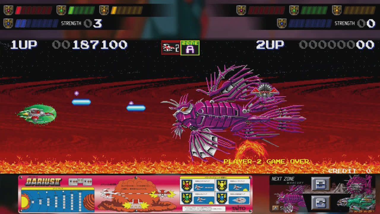 Darius Cozmic Collection Arcade screenshot 2