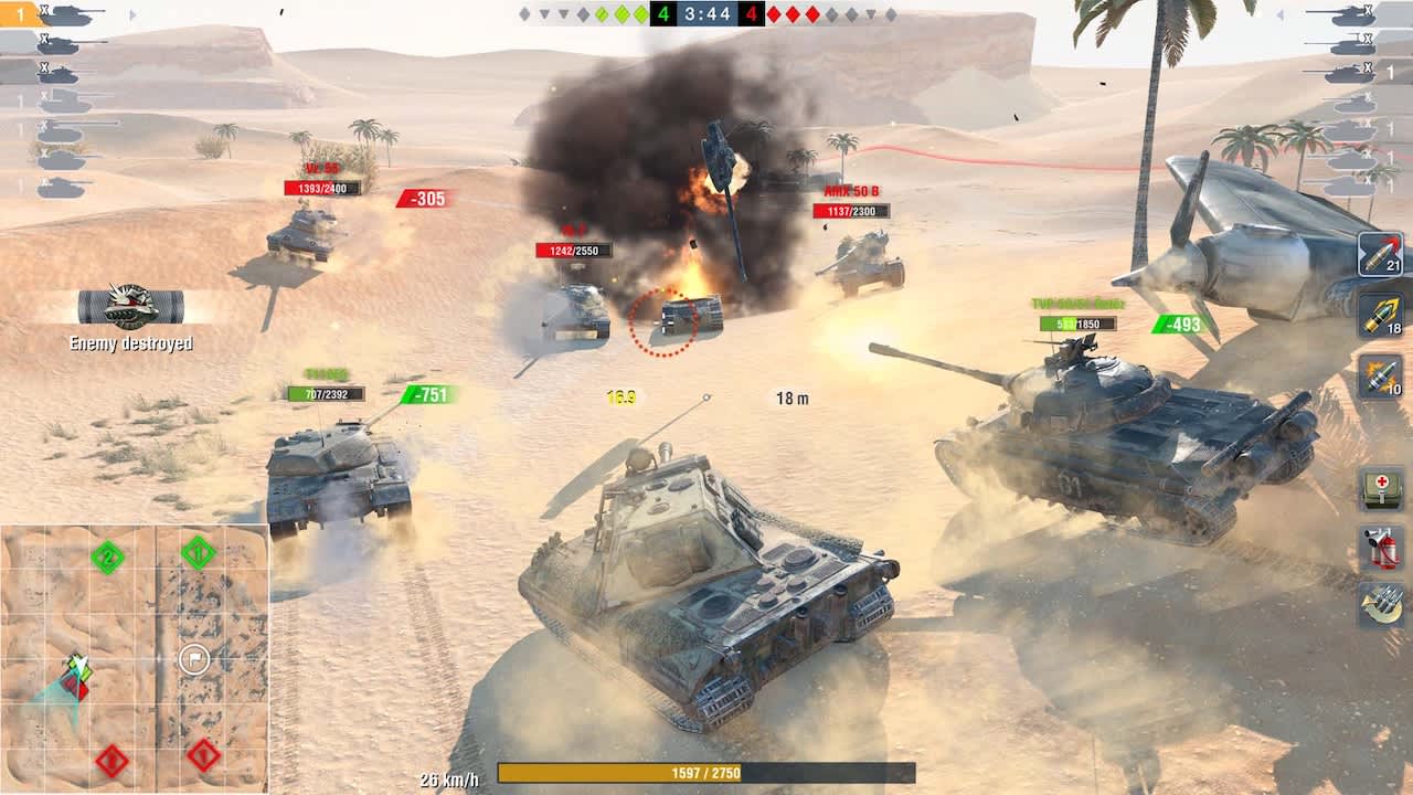 World of Tanks Blitz screenshot 1
