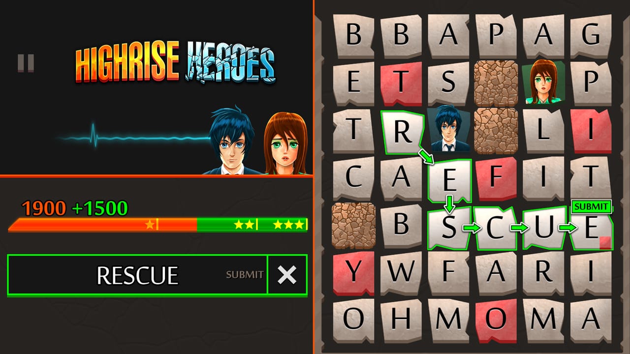 Highrise Heroes: Word Challenge screenshot 1
