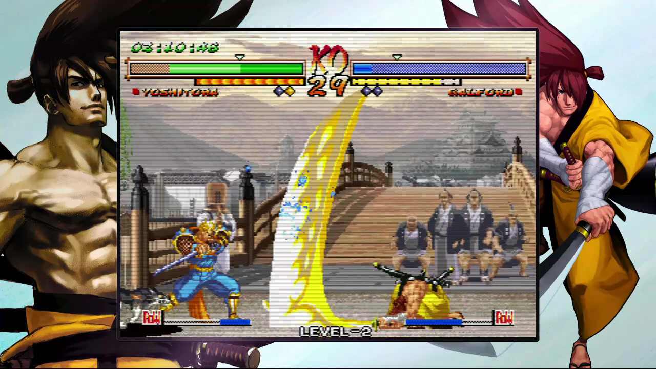 SAMURAI SHODOWN NEOGEO COLLECTION screenshot 4