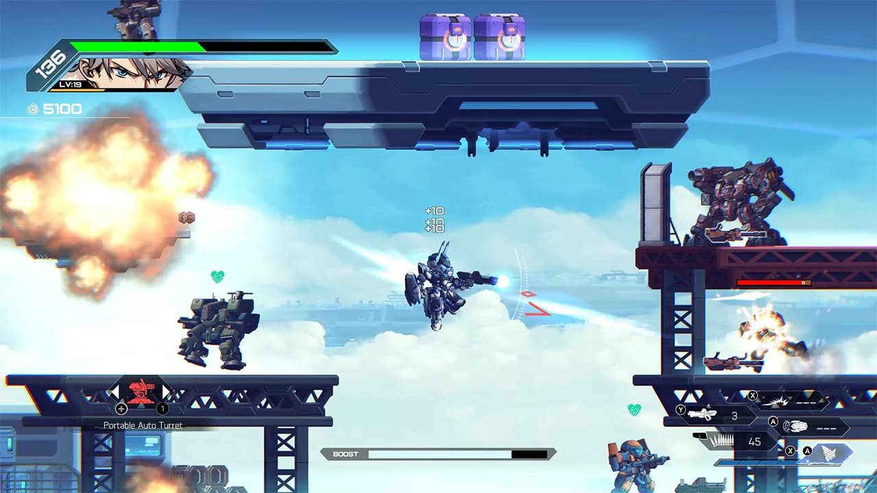 HARDCORE MECHA screenshot 1