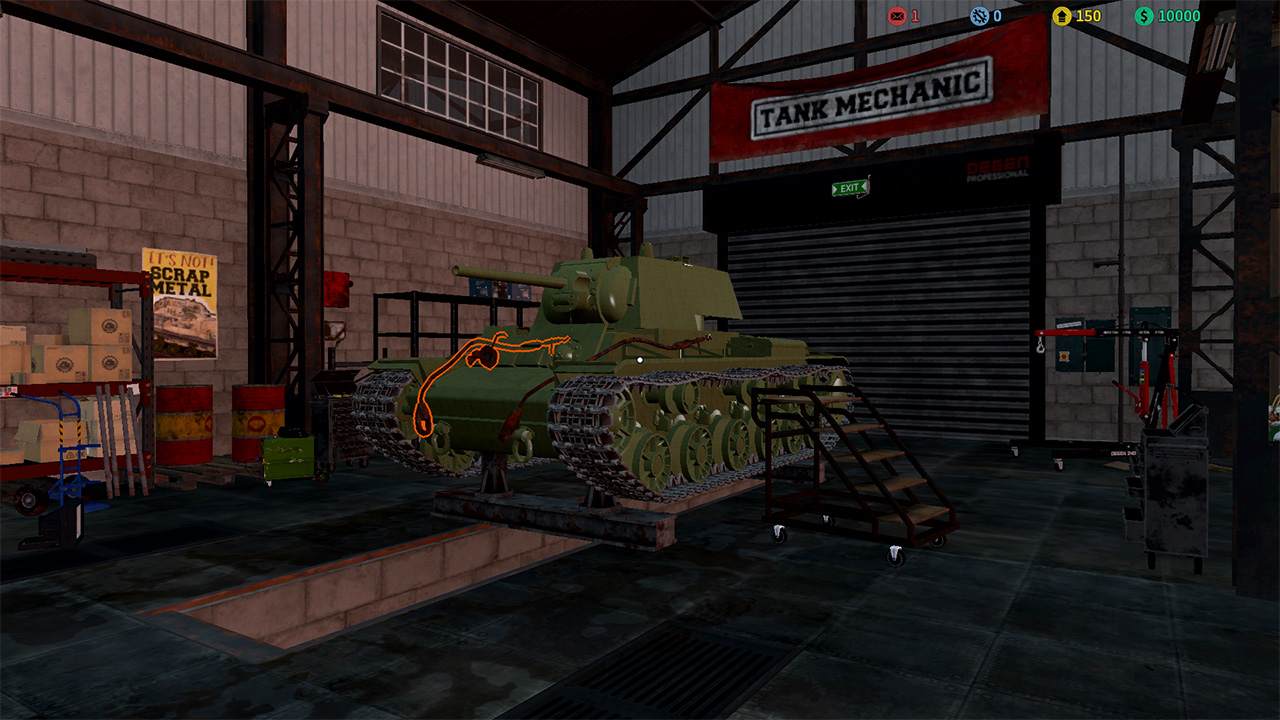 Tank Mechanic Simulator screenshot 1