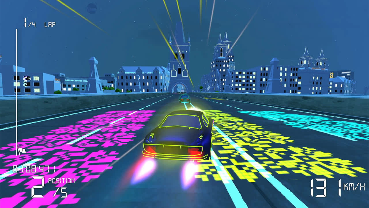 Electro Ride: The Neon Racing screenshot 2