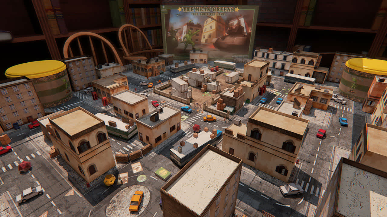 The Mean Greens - Plastic Warfare screenshot 1
