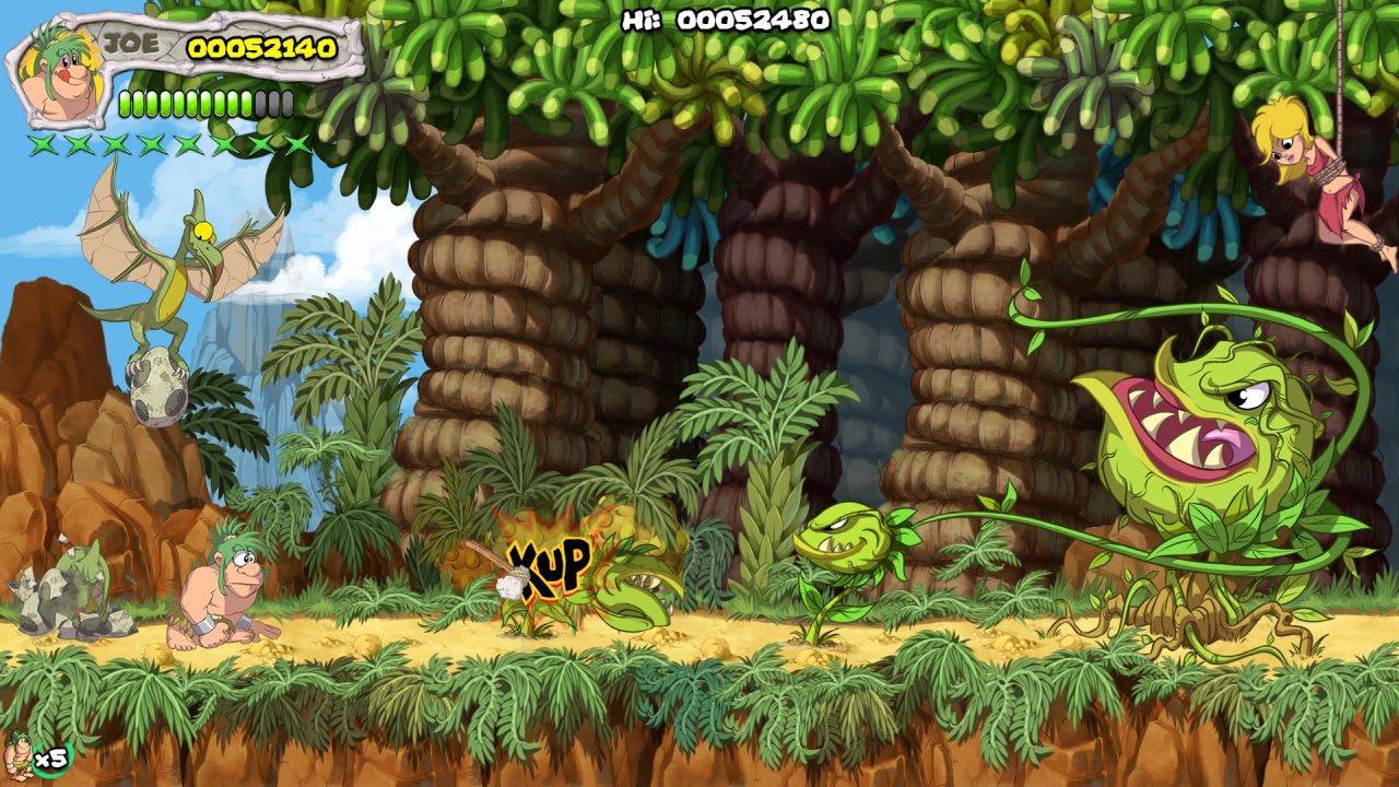 NEW Joe & Mac - Caveman Ninja screenshot 2