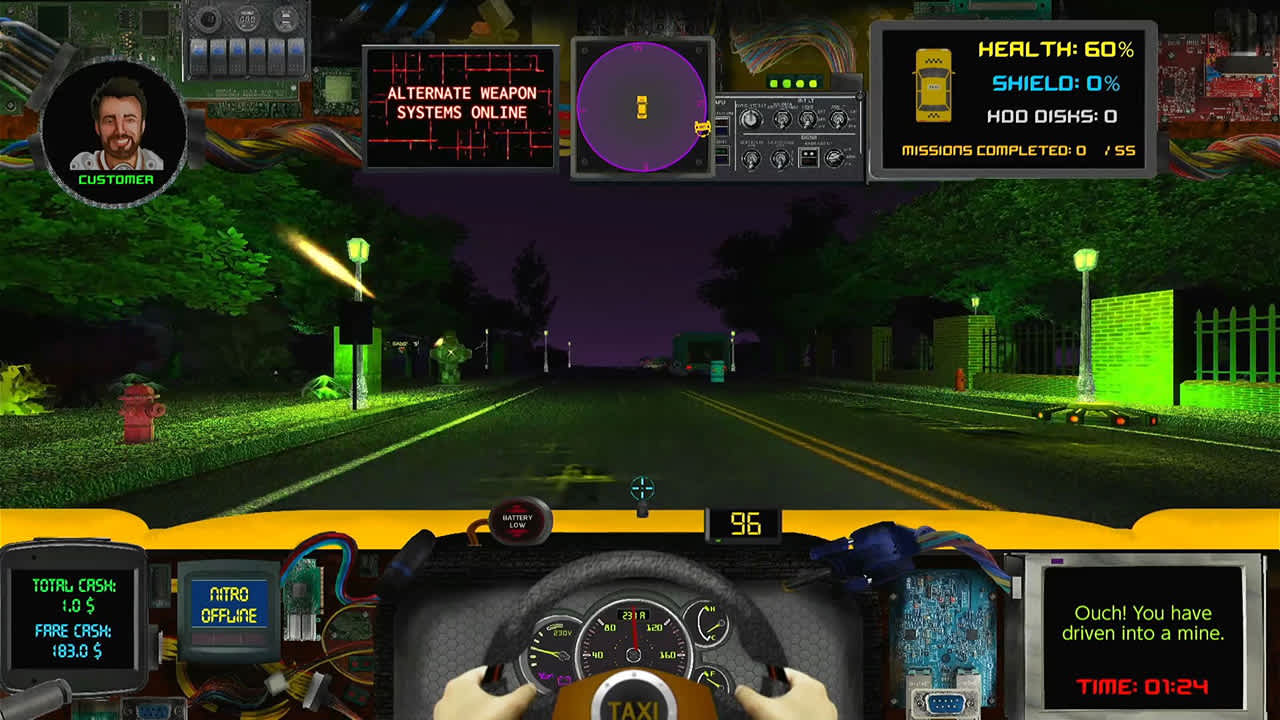 CyberTaxi screenshot 1