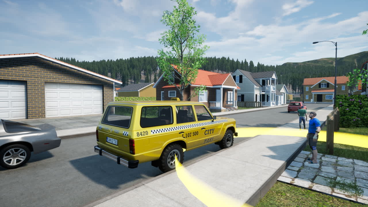 Taxi Driver - The Simulation screenshot 2