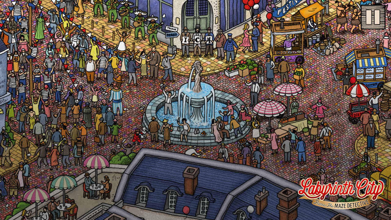 Labyrinth City: Pierre the Maze Detective screenshot 1